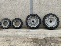 Michelin / continental band op velg (4x) - afbeelding 1 van  7