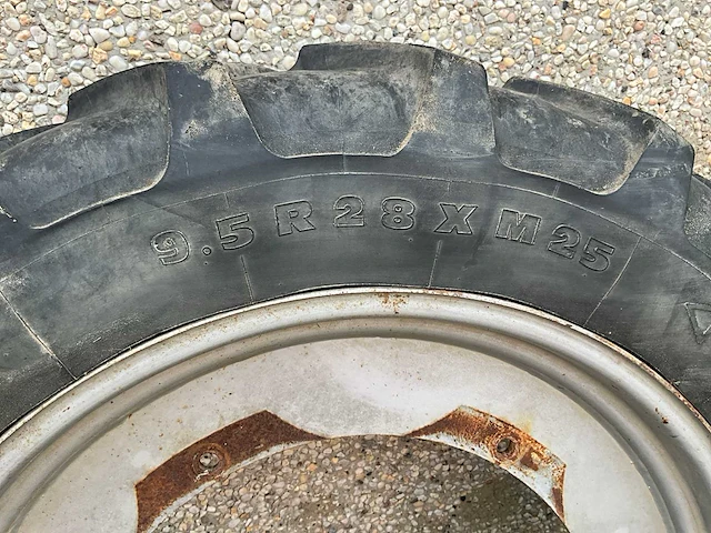 Michelin / continental band op velg (4x) - afbeelding 4 van  7