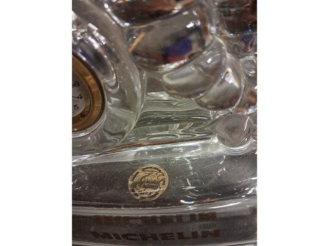 Michelin cristal met ingewerkte klok - afbeelding 2 van  8