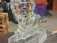 Michelin cristal met ingewerkte klok - afbeelding 3 van  8