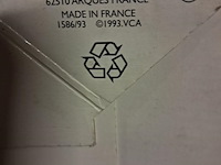 Michelin cristal met ingewerkte klok - afbeelding 8 van  8