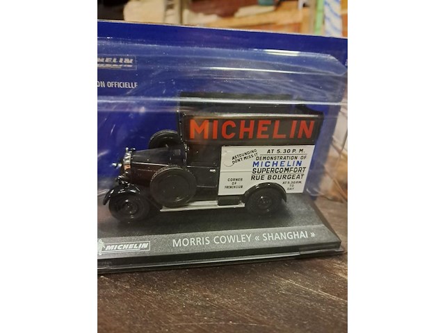 Michelin metalen auto - afbeelding 1 van  3