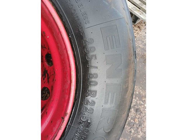 Michelin xza2 energy 295/80 r22.5 – band met stalen velg - afbeelding 4 van  4
