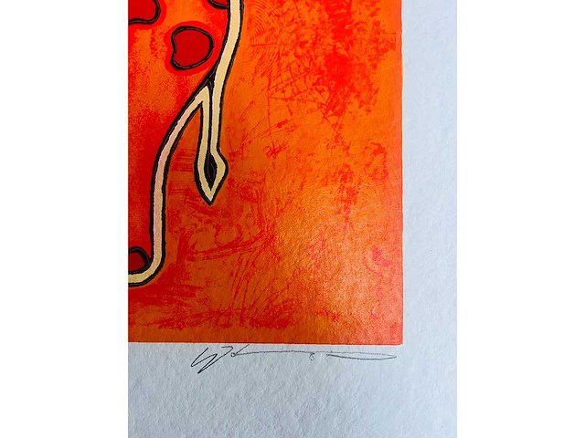 Michiel molenaar - elephant - kleurenzeefdruk - afbeelding 3 van  6