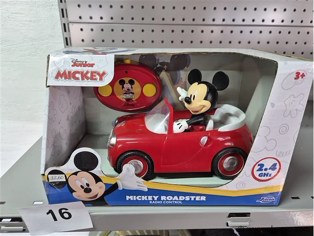 Mickey auto - afbeelding 1 van  3