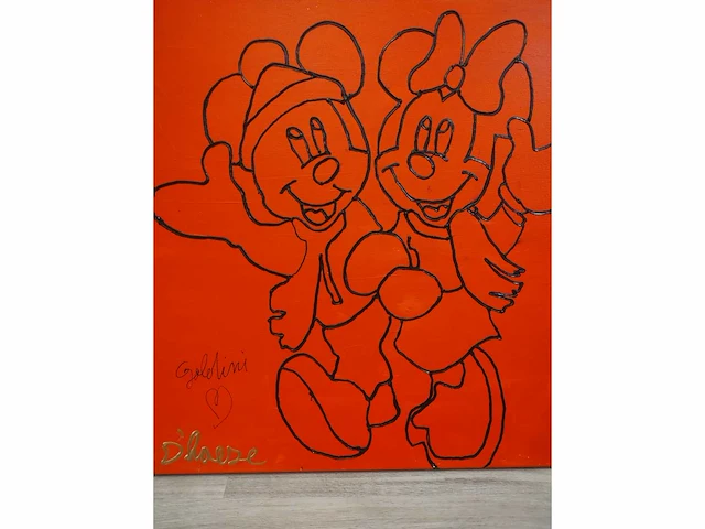 Mickey & minie mouse - afbeelding 1 van  2