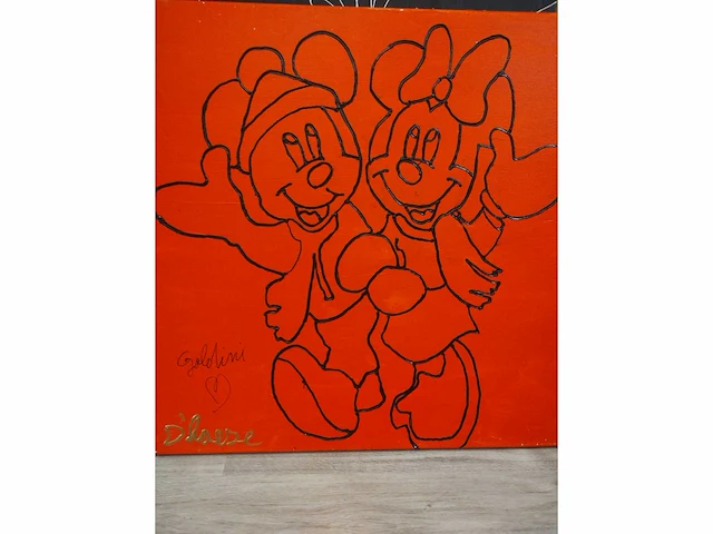 Mickey & minie mouse - afbeelding 2 van  2
