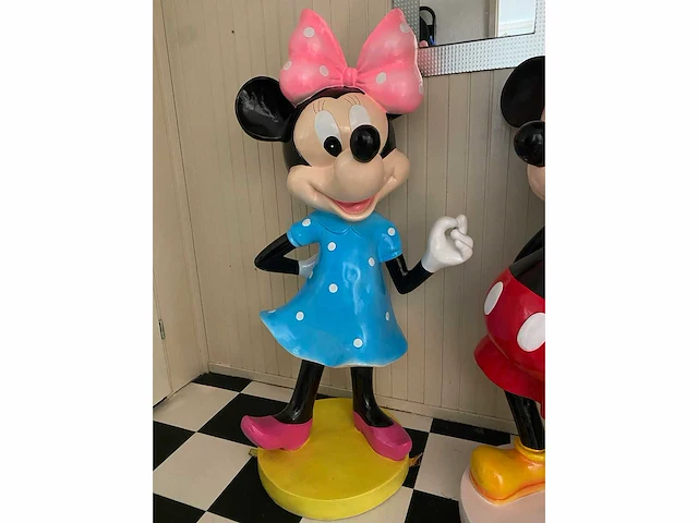 Mickey mouse - minnie mouse - decorfiguur - afbeelding 5 van  5