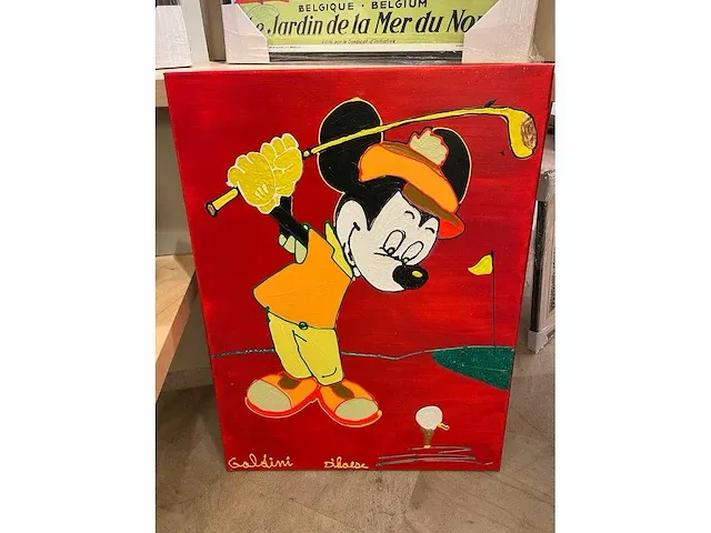 Mickey mouse by hannes d'haese - afbeelding 1 van  1