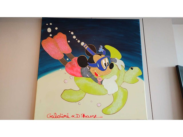 Mickey mouse by hannes d'haese - afbeelding 2 van  2