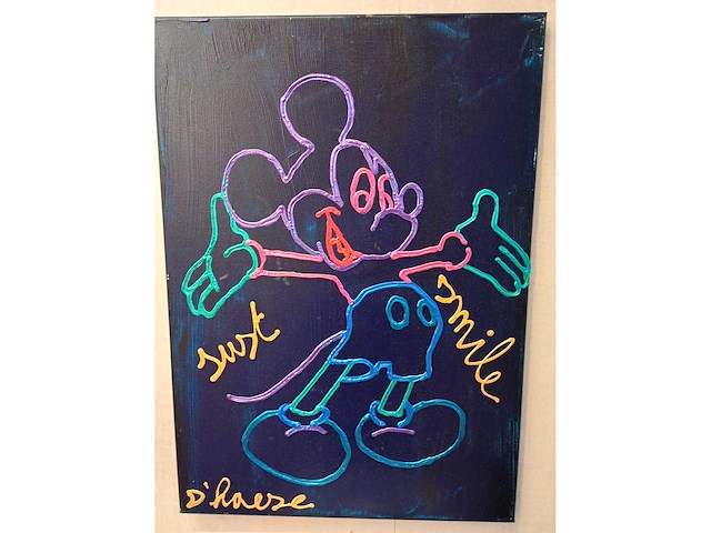 Mickey mouse by hannes d'haese - afbeelding 1 van  3