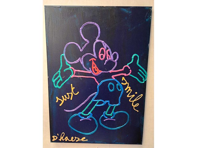 Mickey mouse by hannes d'haese - afbeelding 2 van  3