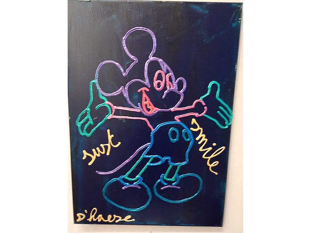 Mickey mouse by hannes d'haese - afbeelding 3 van  3