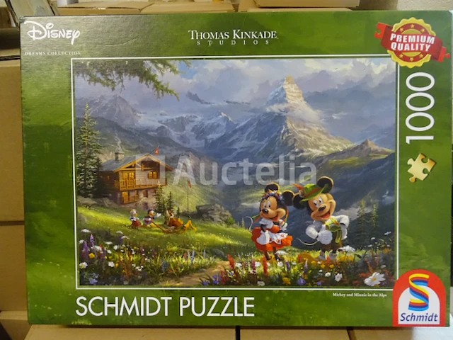 Mickey puzzel (1000 stukjes) schmidt - afbeelding 1 van  4