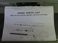 Micro air grinder - afbeelding 3 van  3