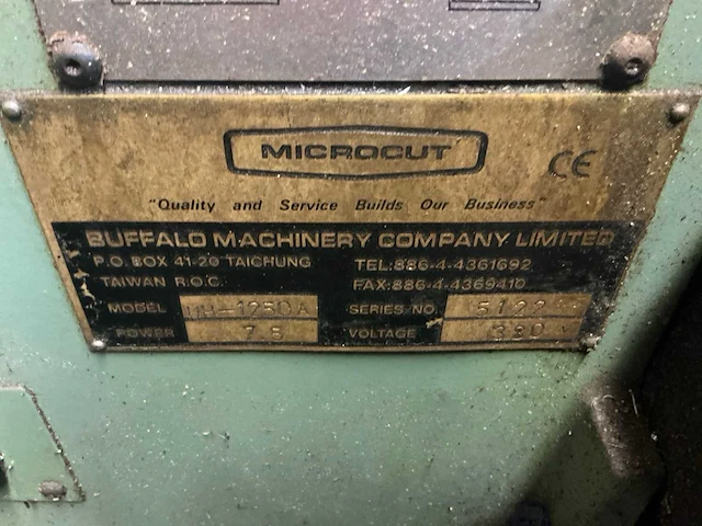 Microcut uh-1250a bedfreesmachine - afbeelding 5 van  13