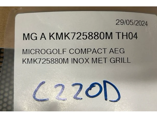 Microgolf aeg - afbeelding 6 van  6