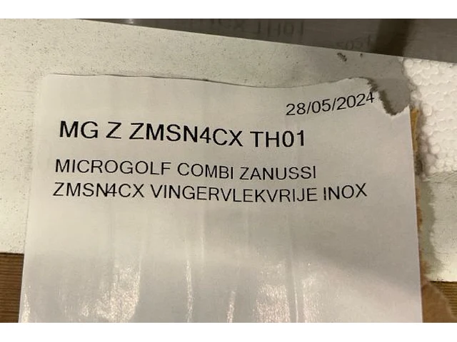 Microgolf combi zanussi - afbeelding 6 van  6