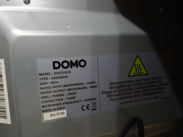Microgolf domo - afbeelding 3 van  3