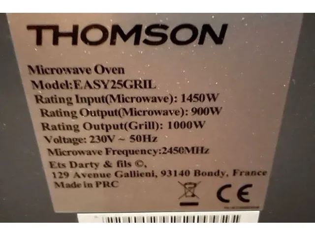 Microgolf thomson - afbeelding 3 van  4