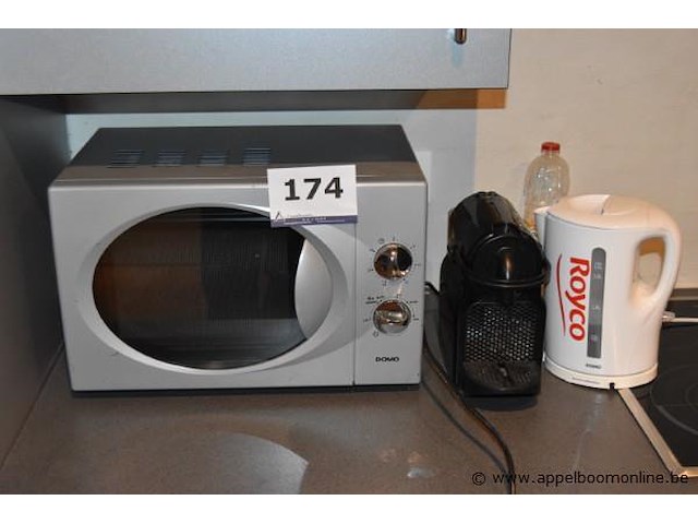 Microgolfoven domo, koffieapparaat en waterkoker - afbeelding 1 van  1