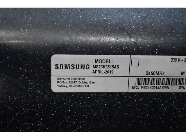 Microgolfoven samsung - afbeelding 6 van  6