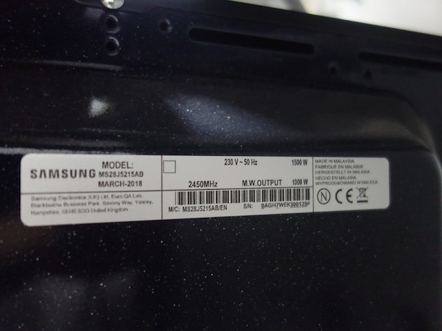 Microgolfoven samsung - afbeelding 4 van  4