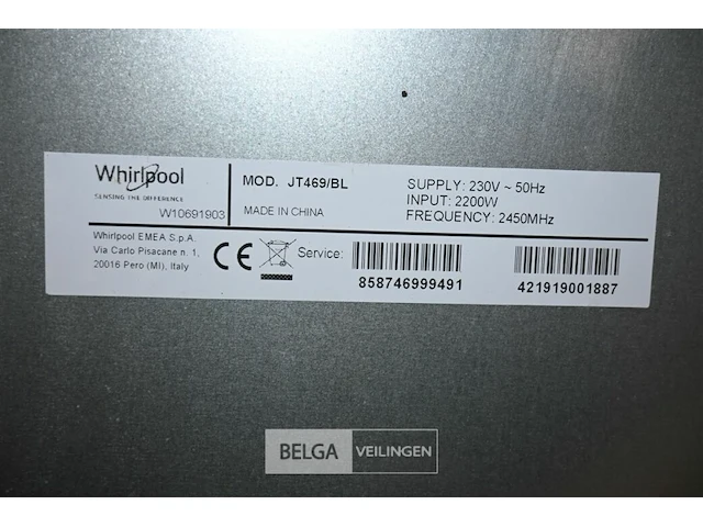 Microgolfoven whirlpool - afbeelding 5 van  5