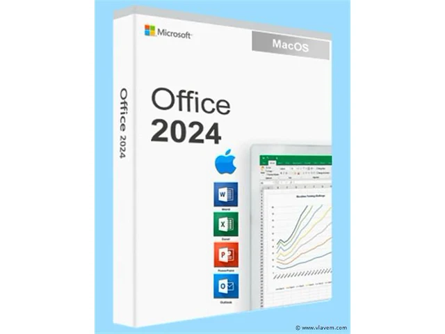 Microsoft office 2024 licentie - imac - afbeelding 1 van  1