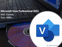 Microsoft visio 2021 cursus + software - afbeelding 1 van  1