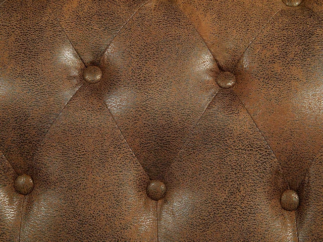 Microvezel fauteuil met verouderde lederlook - afbeelding 6 van  8