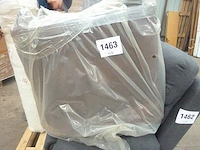 Microvezel fauteuil met verouderde lederlook - afbeelding 8 van  16
