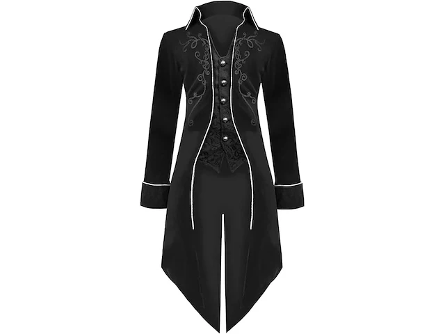 Middeleeuws steampunk jas voor heren - afbeelding 1 van  3