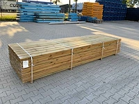 Midden europees grenen - overhangend rabatdeel 3600x145x18mm (168x)