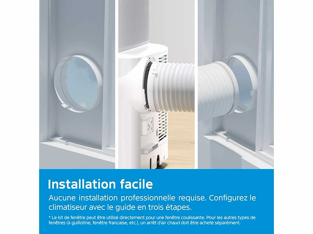 Midea 12000 btu stille mobiele airconditioner met uitlaat - afbeelding 7 van  9