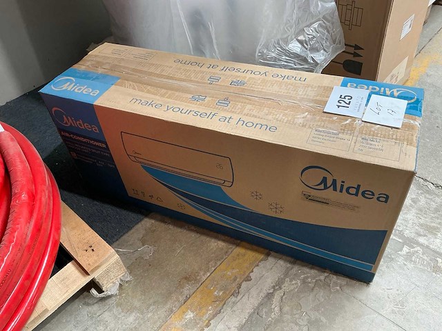 Midea airco indoor unit - afbeelding 1 van  3
