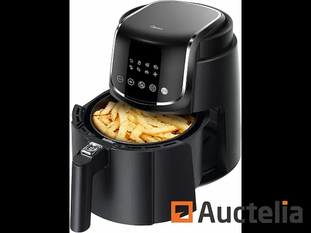 Midea friteuse olievrij 4l, airfryer 1500w, 8 voorprogramma's - afbeelding 2 van  6