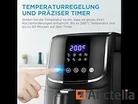 Midea friteuse olievrij 4l, airfryer 1500w, 8 voorprogramma's - afbeelding 6 van  6