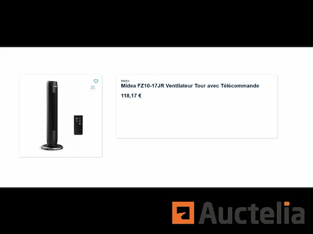 Midea fz10-17jr torenventilator met afstandsbediening - afbeelding 1 van  6