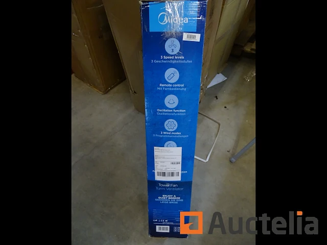 Midea fz10-17jr torenventilator met afstandsbediening - afbeelding 6 van  6