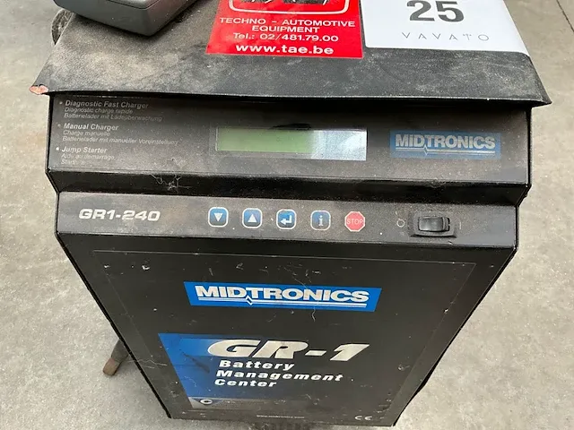 Midtronics gr1-240 acculader - afbeelding 2 van  4