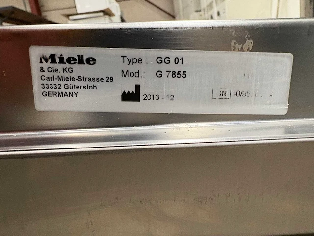 Miele - gg 01 - vaatwasser - afbeelding 5 van  8