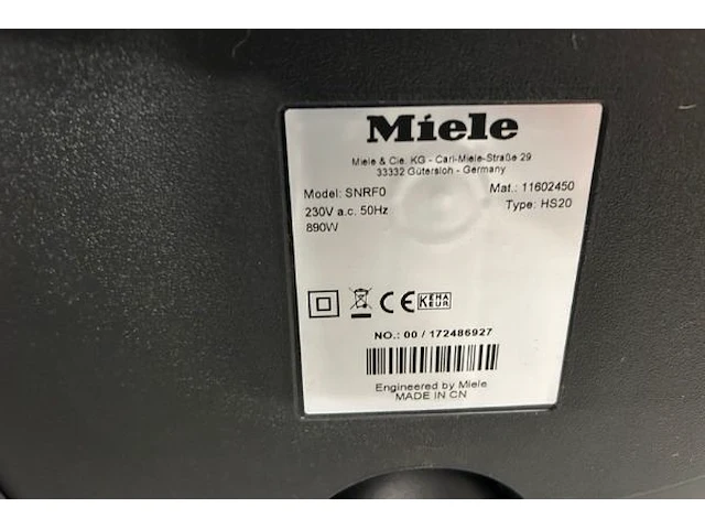 Miele stofzuiger - afbeelding 6 van  6