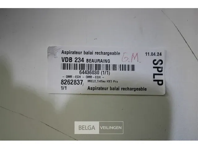 Miele triflex hx1 pro oplaadbare steelstofzuiger - afbeelding 4 van  5
