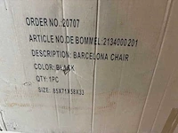 Mies van de rohe barcelona - barcelona - fauteuil (2x) - afbeelding 4 van  4