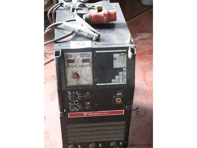 Mig lasapparaat electrx mig 356c digit ii, werking niet gekend - afbeelding 1 van  4