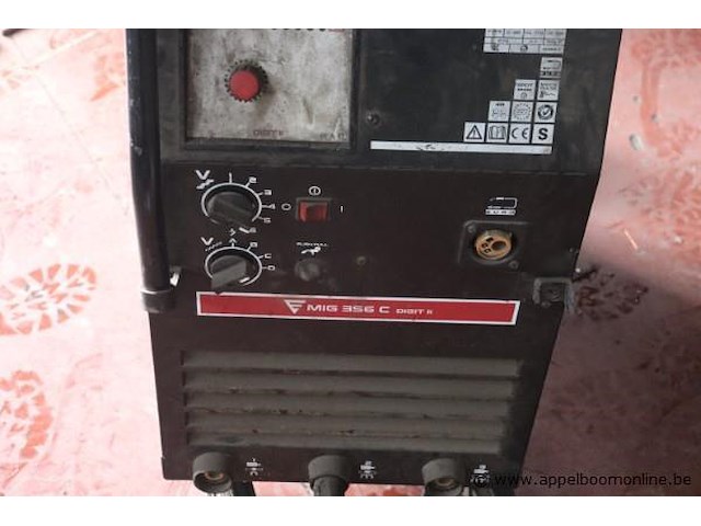 Mig lasapparaat electrx mig 356c digit ii, werking niet gekend - afbeelding 3 van  4