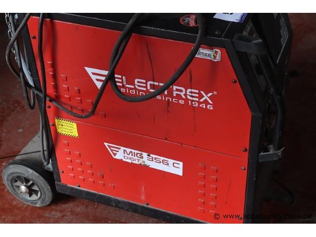 Mig lasapparaat electrx mig 356c digit ii, werking niet gekend - afbeelding 4 van  4