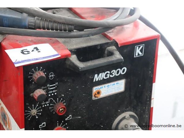 Mig laspost metalas mig300 - afbeelding 2 van  3