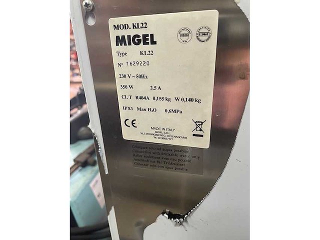 Migel - ki22 - ijsblokjesmachine - afbeelding 3 van  3